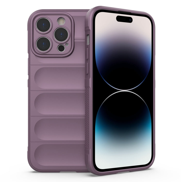 Magic Shield TPU + Flannel Phone Case, For iPhone 14, For iPhone 14 Pro
