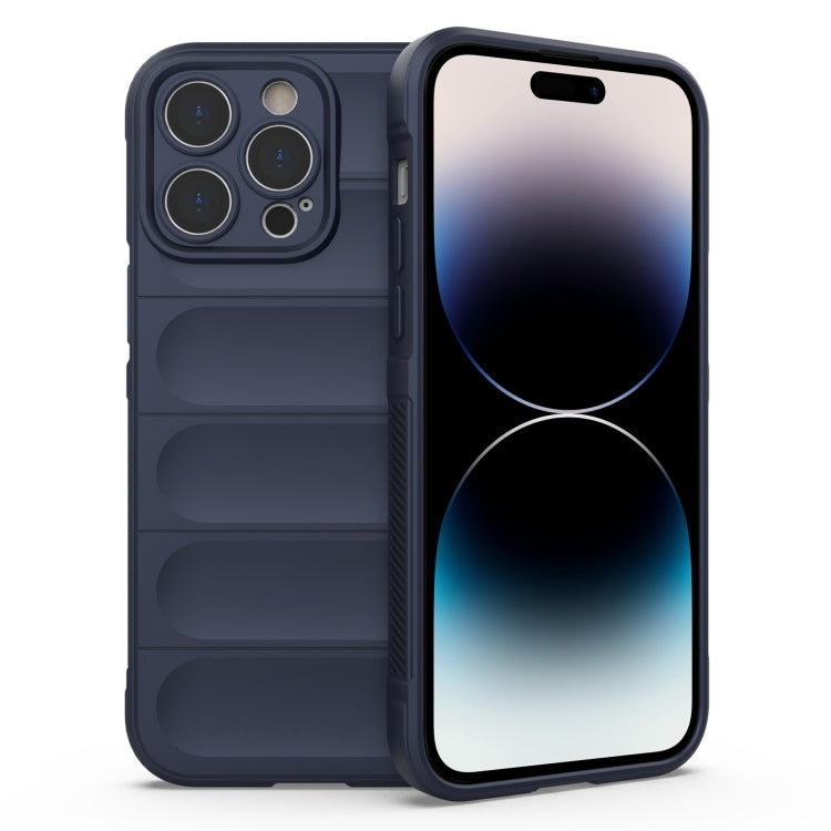 Magic Shield TPU + Flannel Phone Case, For iPhone 14, For iPhone 14 Pro