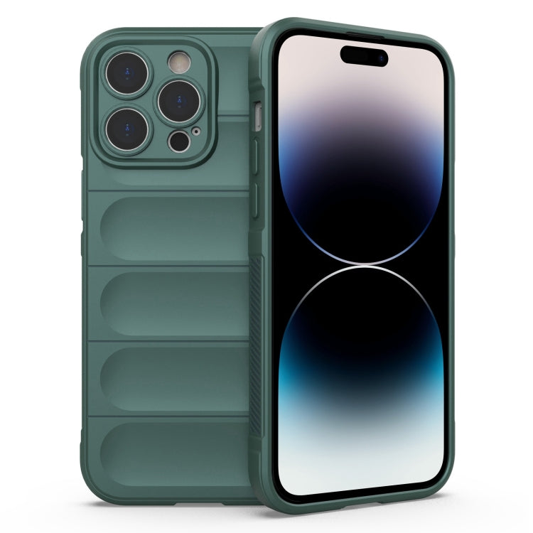 Magic Shield TPU + Flannel Phone Case, For iPhone 14, For iPhone 14 Pro