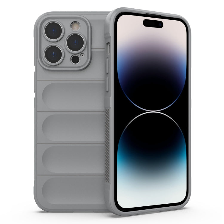Magic Shield TPU + Flannel Phone Case, For iPhone 14, For iPhone 14 Pro