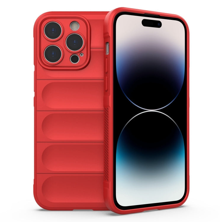 Magic Shield TPU + Flannel Phone Case, For iPhone 14, For iPhone 14 Pro
