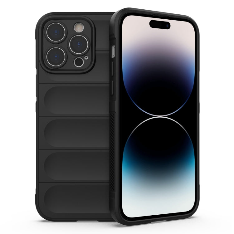Magic Shield TPU + Flannel Phone Case, For iPhone 14, For iPhone 14 Pro