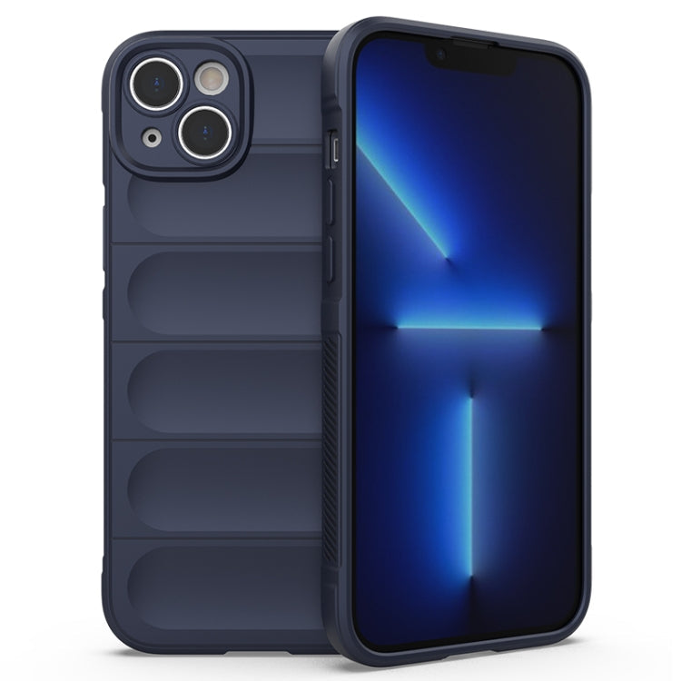 Magic Shield TPU + Flannel Phone Case, For iPhone 14 Plus