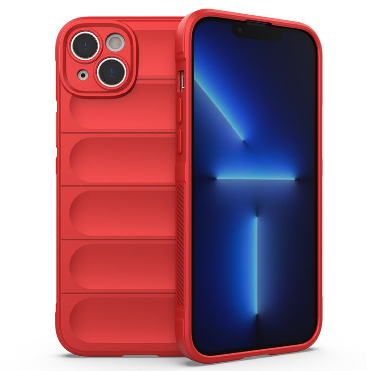 Magic Shield TPU + Flannel Phone Case, For iPhone 14 Plus