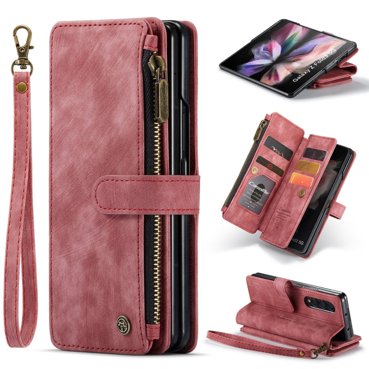CaseMe C30 Multifunctional Phone Leather Phone Case, For Samsung Galaxy Z Fold3 5G