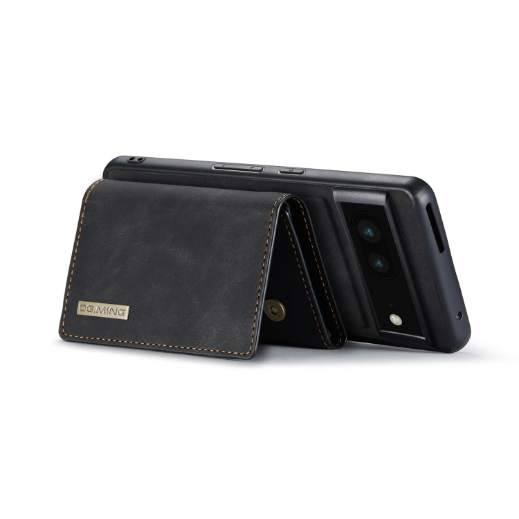DG.MING M1 Series 3-Fold Multi Card Wallet + Magnetic Phone Case, For Google Pixel 7 5G, For Google Pixel 6A