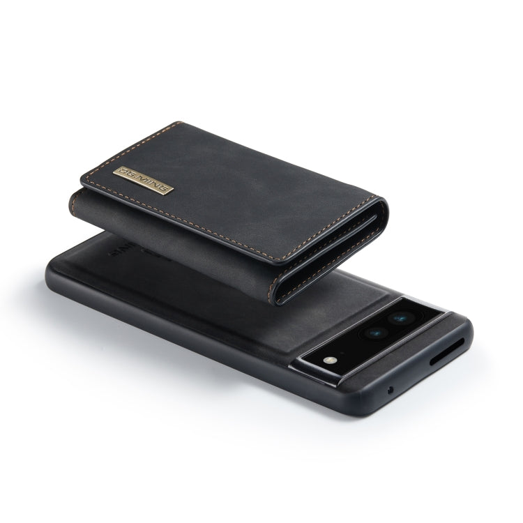 DG.MING M1 Series 3-Fold Multi Card Wallet + Magnetic Phone Case, For Google Pixel 7 5G, For Google Pixel 6A