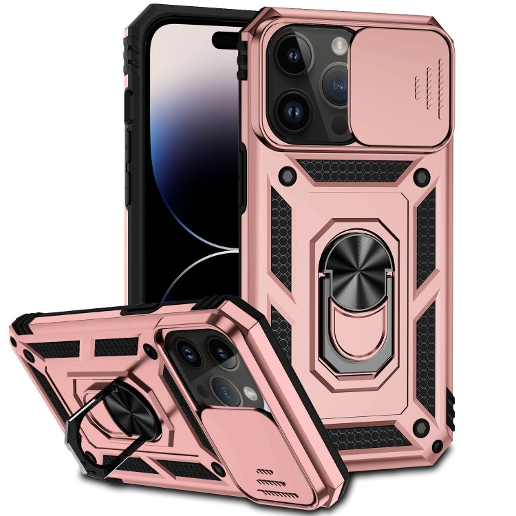 Sliding Camshield Holder Phone Case, For iPhone 14 Pro Max