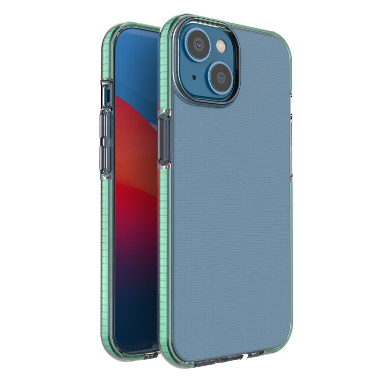 Two-color Transparent TPU Phone Case, For iPhone 14 Plus