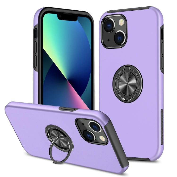 Magnetic Ring Kickstand Shockproof Phone Case, For iPhone 14, For iPhone 14 Plus, For iPhone 14 Pro