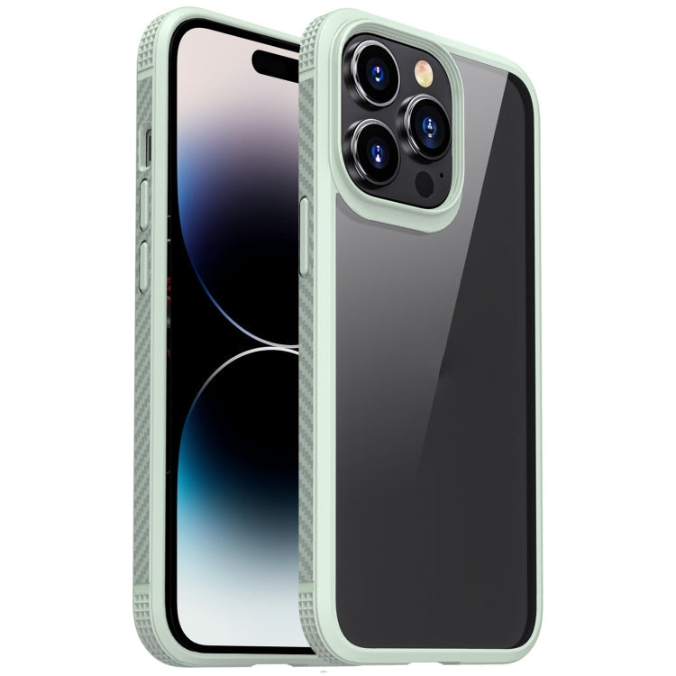 Carbon Fiber Four-corner Airbag Shockproof Case, For iPhone 14 Pro Max, For iPhone 14 Plus, For iPhone 14 Pro