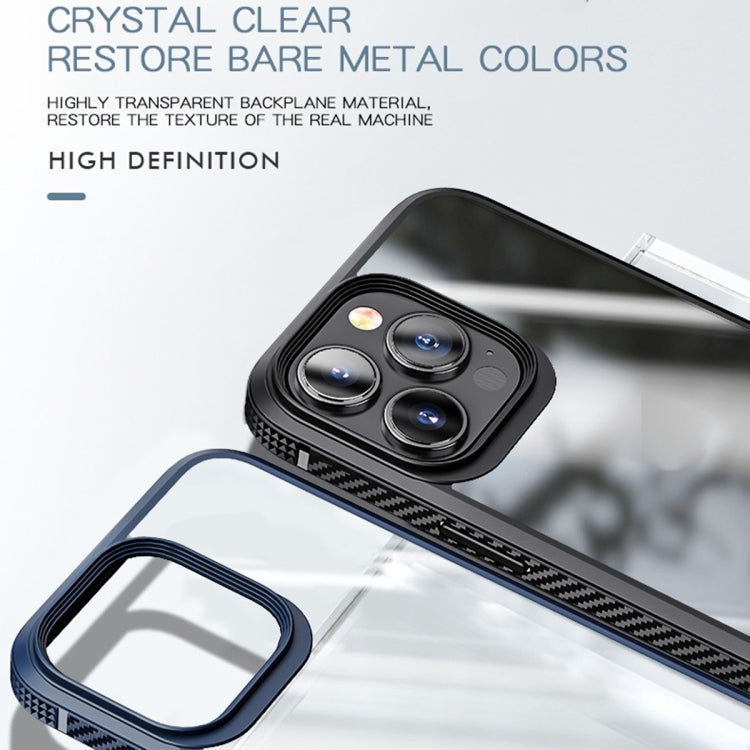 Carbon Fiber Four-corner Airbag Shockproof Case, For iPhone 14 Pro Max, For iPhone 14 Plus, For iPhone 14 Pro