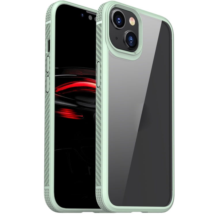 Carbon Fiber Four-corner Airbag Shockproof Case, For iPhone 14 Pro Max, For iPhone 14 Plus, For iPhone 14 Pro