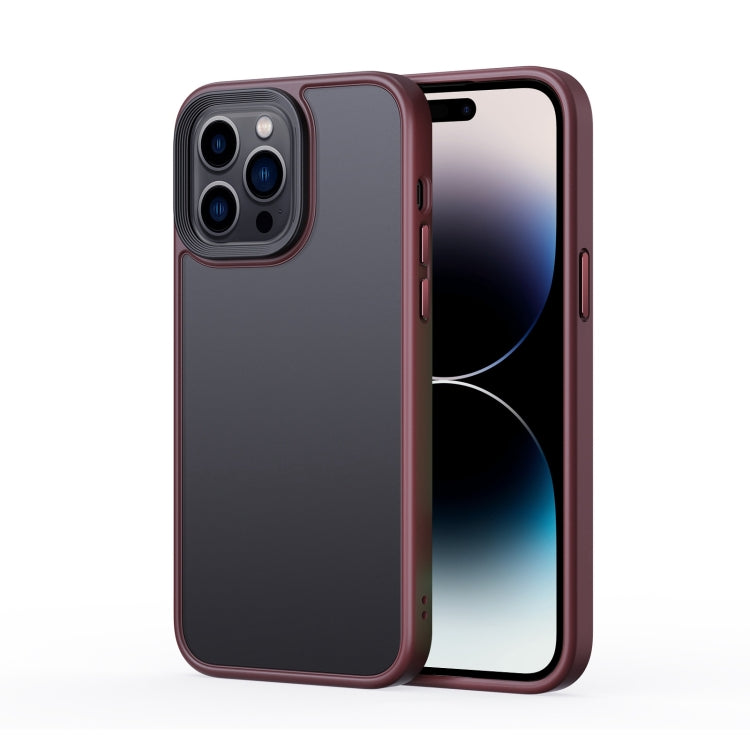 Frosted Back Shockproof Phone Case, For iPhone 14, For iPhone 14 Plus, For iPhone 14 Pro