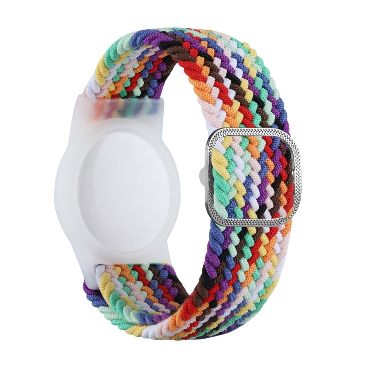 Tracking Locator Nylon Weave Wristband Anti-Lost TPU Case For AirTag 2nd Gen / AirTag 1st Gen