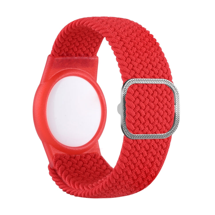 Tracking Locator Nylon Weave Wristband Anti-Lost TPU Case For AirTag 2nd Gen / AirTag 1st Gen