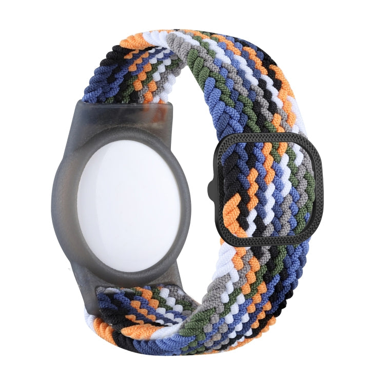 Tracking Locator Nylon Weave Wristband Anti-Lost TPU Case For AirTag 2nd Gen / AirTag 1st Gen