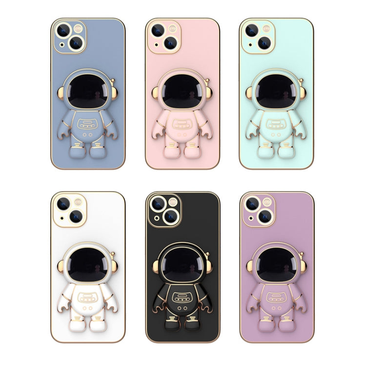 Plating Astronaut Holder Phone Case, For iPhone 13, For iPhone 13 mini