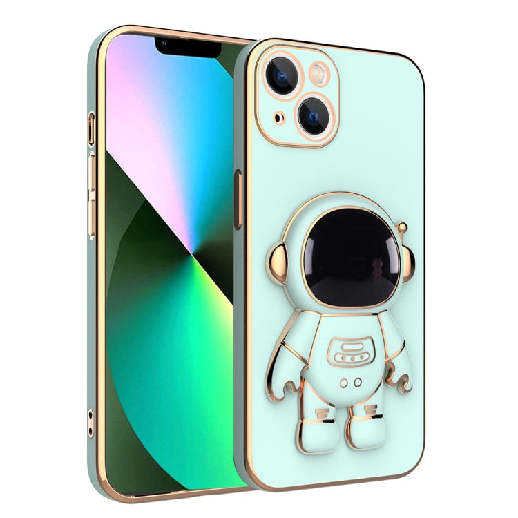 Plating Astronaut Holder Phone Case, For iPhone 13, For iPhone 13 mini