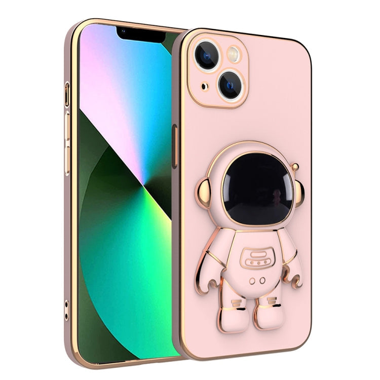 Plating Astronaut Holder Phone Case, For iPhone 11 Pro Max, For iPhone 11 Pro