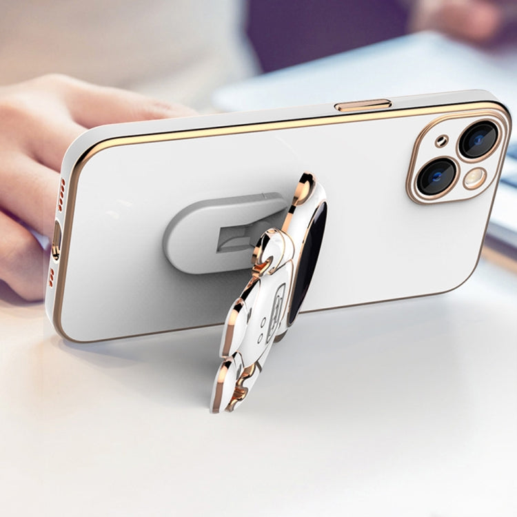 Plating Astronaut Holder Phone Case, For iPhone 11 Pro Max, For iPhone 11 Pro