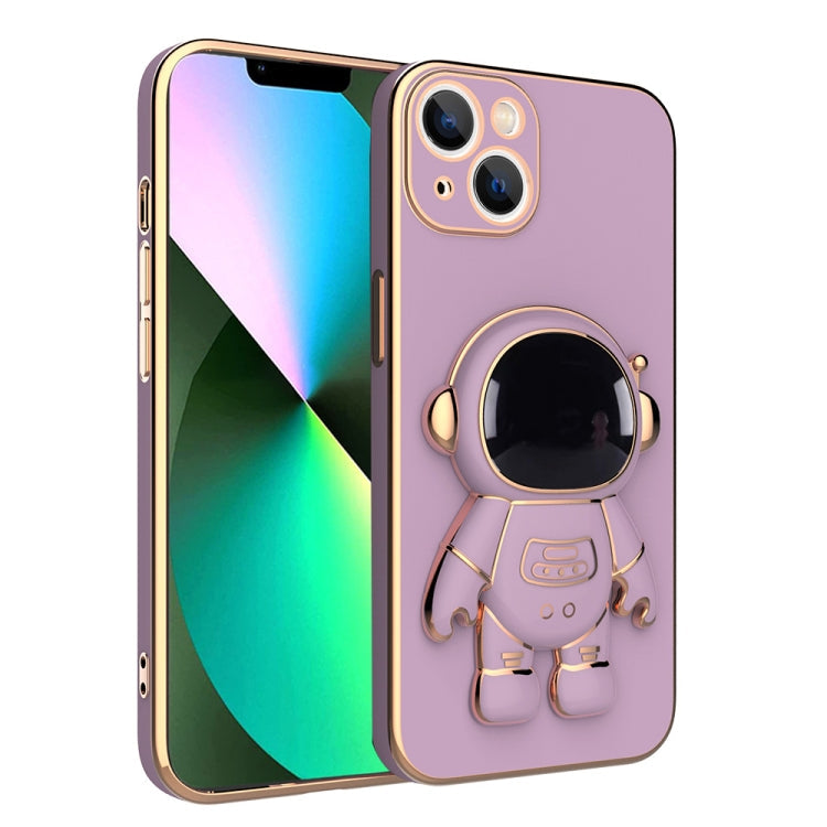 Plating Astronaut Holder Phone Case, For iPhone 11 Pro Max, For iPhone 11 Pro