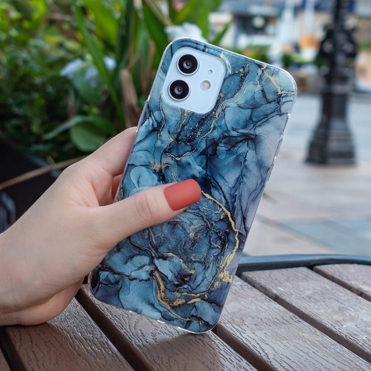 IMD Marble Pattern TPU Phone Case, For iPhone 12 mini, For iPhone 12 / 12 Pro, For iPhone 12 Pro Max, For iPhone 11