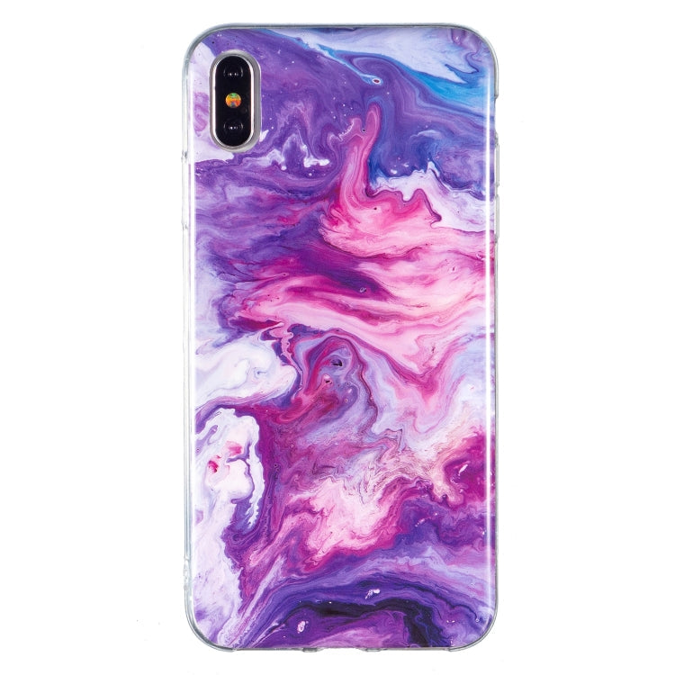 IMD Marble Pattern TPU Phone Case, For iPhone 11 Pro, For iPhone 11 Pro Max, For iPhone XR, For iPhone XS / X