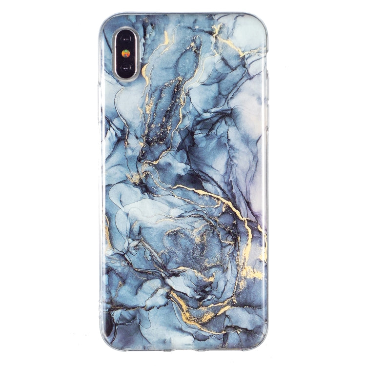 IMD Marble Pattern TPU Phone Case, For iPhone XS Max