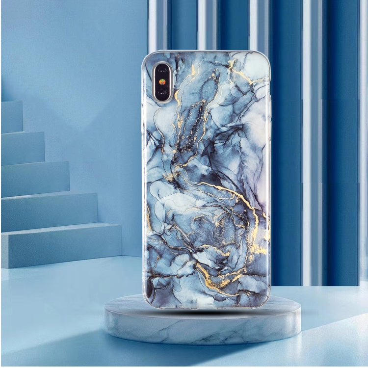 IMD Marble Pattern TPU Phone Case, For iPhone XS Max
