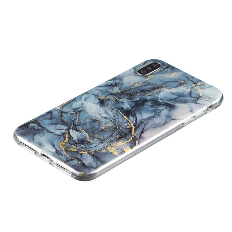 IMD Marble Pattern TPU Phone Case, For iPhone XS Max