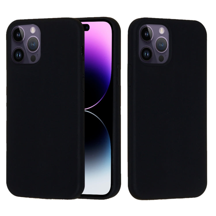 Solid Color Silicone Phone Case, For iPhone 14 Pro, For iPhone 14 Pro Max