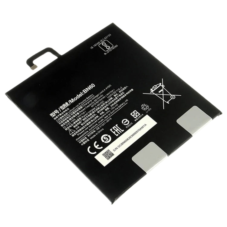 BN53 4820 mAh Li-Polymer Battery Replacement For Xiaomi Redmi Note 9 Pro 5G, BN60, BN80, BM4P, BN61