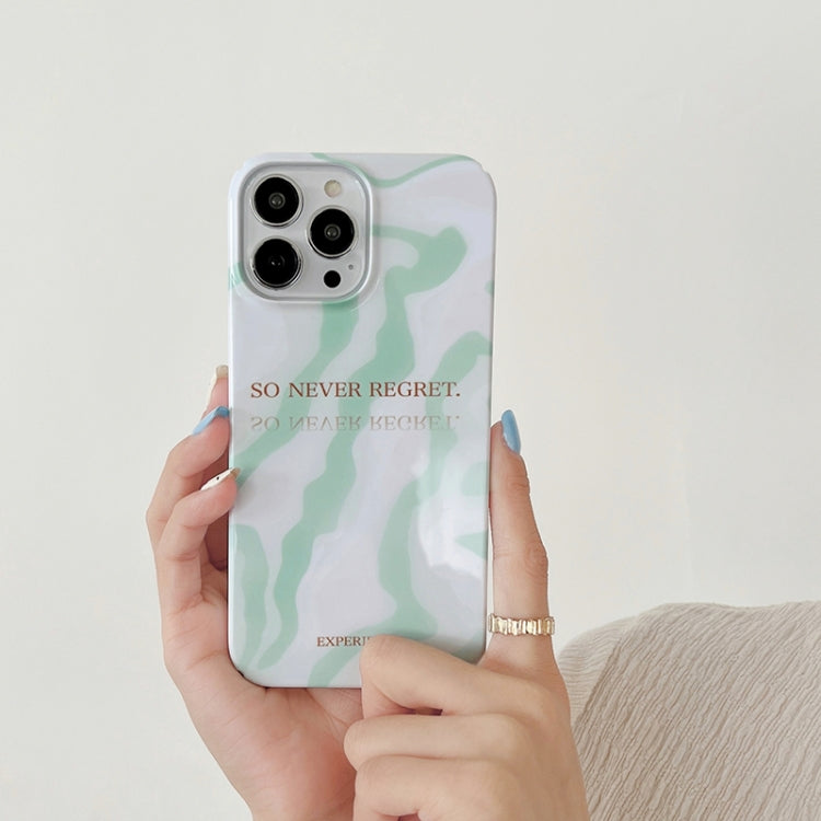 Painted Pattern PC Phone Case, For iPhone 13 Pro Max, For iPhone 12