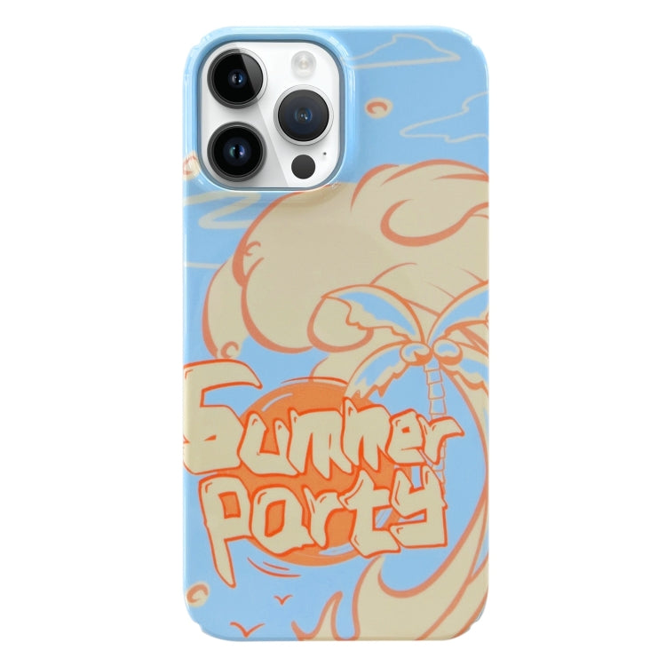 Painted Pattern PC Phone Case, For iPhone 13 Pro Max, For iPhone 12