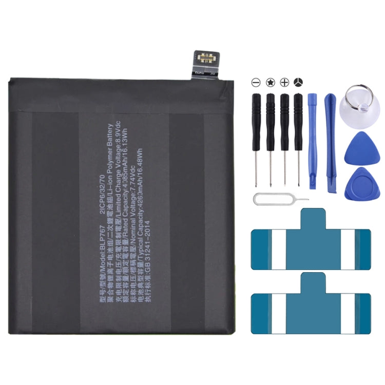 BLP855 4500 mAh Li-Polymer Battery Replacement For OPPO Reno6 Pro 5G / K9 Pro, BLP717, BLP711, BLP737, BLP735, BLP727, BLP755, BLP769, BLP767, BLP783, BLP781, BLP779, BLP789, BLP787, BLP797, BLP755 For OPPO K7x, BLP791, BLP811, BLP817, BLP863, BLP825  ...