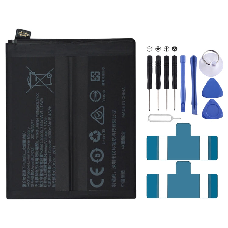 BLP855 4500 mAh Li-Polymer Battery Replacement For OPPO Reno6 Pro 5G / K9 Pro, BLP717, BLP711, BLP737, BLP735, BLP727, BLP755, BLP769, BLP767, BLP783, BLP781, BLP779, BLP789, BLP787, BLP797, BLP755 For OPPO K7x, BLP791, BLP811, BLP817, BLP863, BLP825  ...