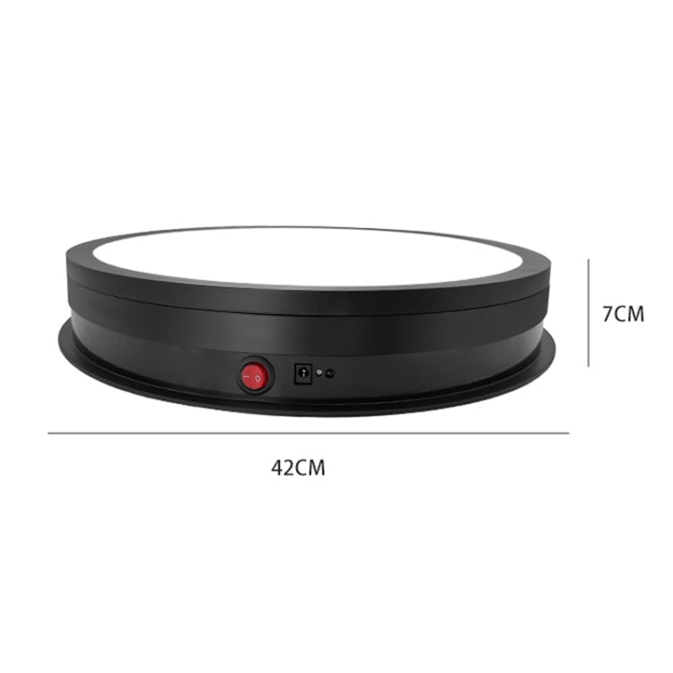 42cm LED Light Electric Rotating Display Stand Turntable, 42cm LED Light, US Plug, 42cm LED Light, EU Plug, 42cm LED Light, UK Plug, 42cm LED Light, AU Plug