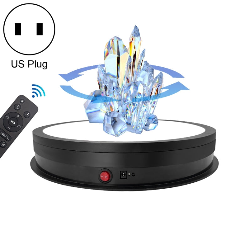 42cm LED Light Electric Rotating Display Stand Turntable, 42cm LED Light, US Plug, 42cm LED Light, EU Plug, 42cm LED Light, UK Plug, 42cm LED Light, AU Plug