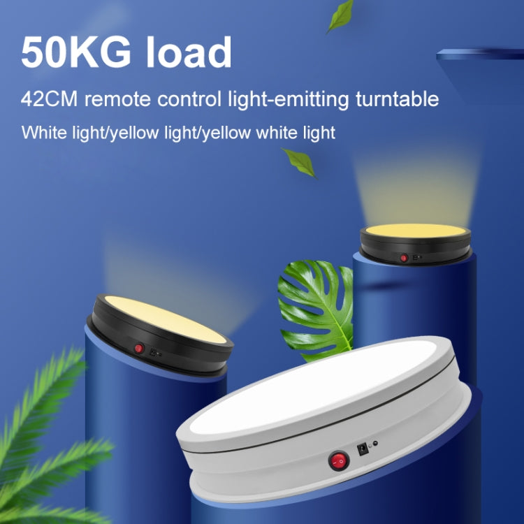 42cm LED Light Electric Rotating Display Stand Turntable, 42cm LED Light, US Plug, 42cm LED Light, EU Plug, 42cm LED Light, UK Plug, 42cm LED Light, AU Plug