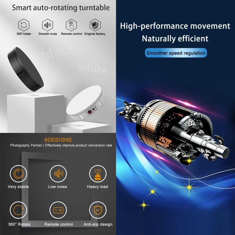 60cm Charging Rotating Display Stand Video Shooting Turntable, Load: 100kg, 60cm, Charging Power, US Plug, 60cm, Charging Power, EU Plug, 60cm, Charging Power, UK Plug, 60cm, Charging Power, AU Plug