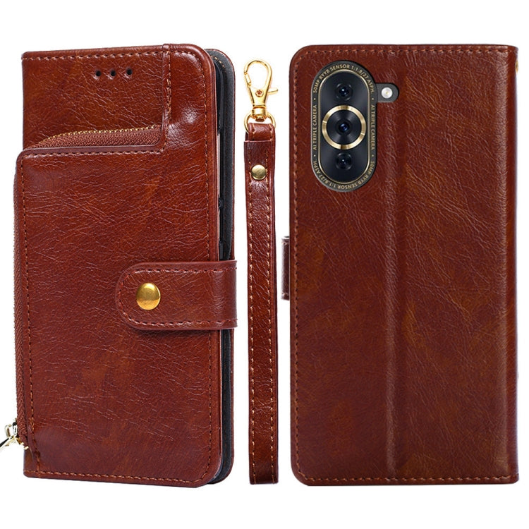 Zipper Bag Leather Phone Case, For OPPO A57 4G 2022, For OPPO Reno7 A JP Version, For Huawei nova 10, For Motorola Moto G62 5G, For Huawei nova 10 Pro, For Nokia C100