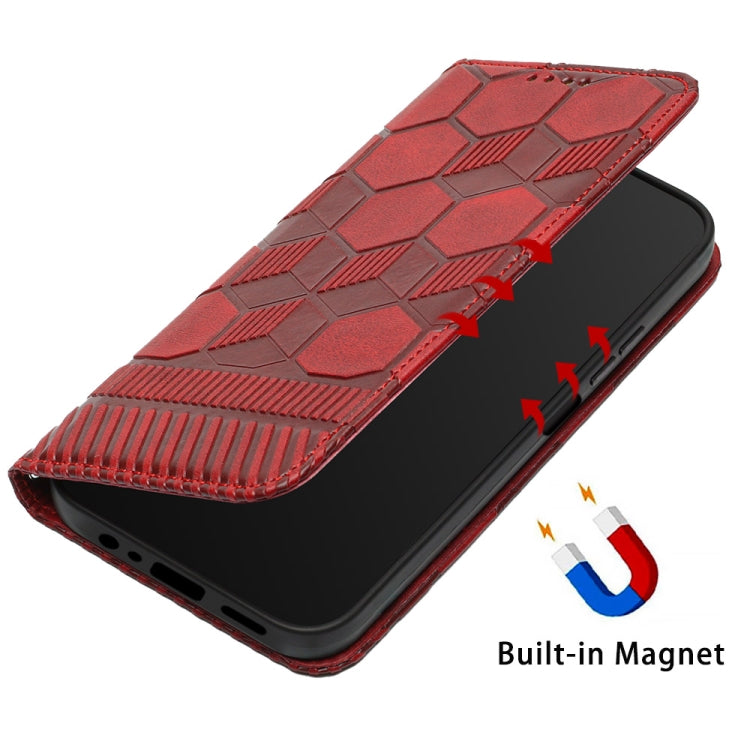 Football Texture Magnetic Leather Flip Phone Case, For Samsung Galaxy A12 5G / M12 / F12, For Samsung Galaxy A13 5G, For Samsung Galaxy A23 5G, For Samsung Galaxy A33 5G
