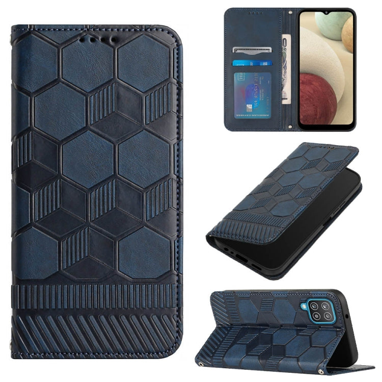 Football Texture Magnetic Leather Flip Phone Case, For Samsung Galaxy A12 5G / M12 / F12, For Samsung Galaxy A13 5G, For Samsung Galaxy A23 5G, For Samsung Galaxy A33 5G