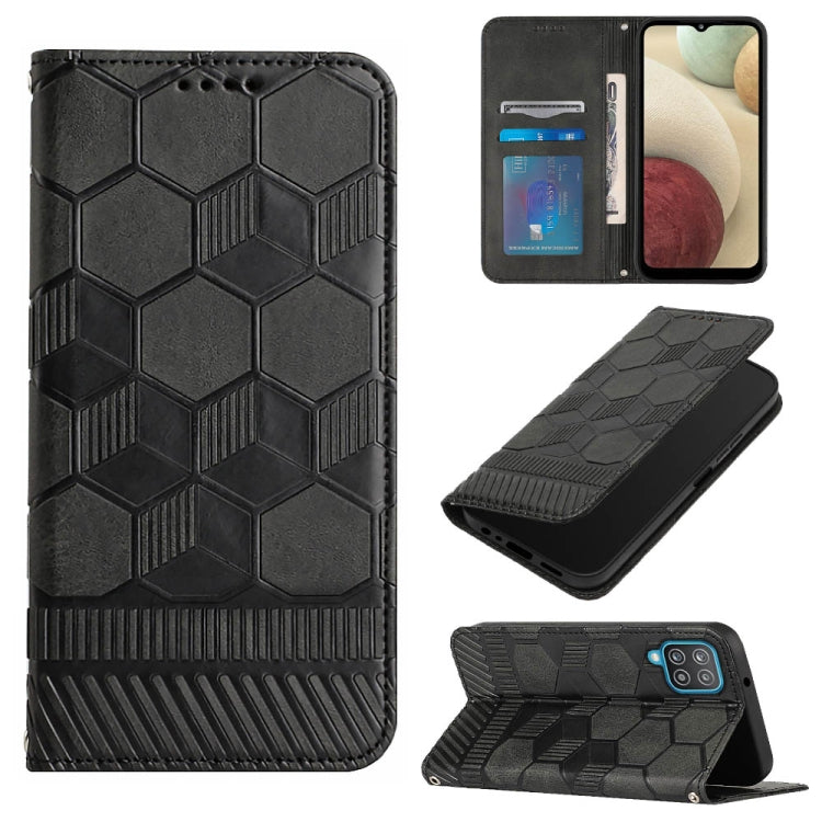 Football Texture Magnetic Leather Flip Phone Case, For Samsung Galaxy A12 5G / M12 / F12, For Samsung Galaxy A13 5G, For Samsung Galaxy A23 5G, For Samsung Galaxy A33 5G