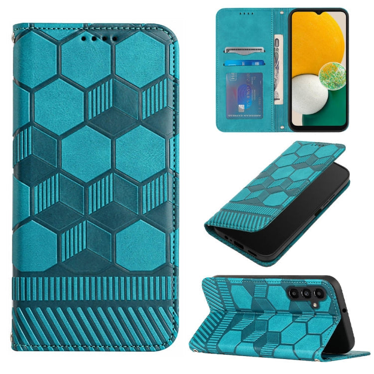 Football Texture Magnetic Leather Flip Phone Case, For Samsung Galaxy A12 5G / M12 / F12, For Samsung Galaxy A13 5G, For Samsung Galaxy A23 5G, For Samsung Galaxy A33 5G