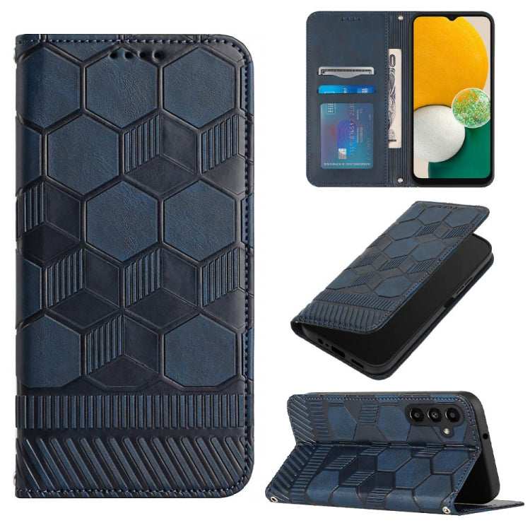 Football Texture Magnetic Leather Flip Phone Case, For Samsung Galaxy A12 5G / M12 / F12, For Samsung Galaxy A13 5G, For Samsung Galaxy A23 5G, For Samsung Galaxy A33 5G