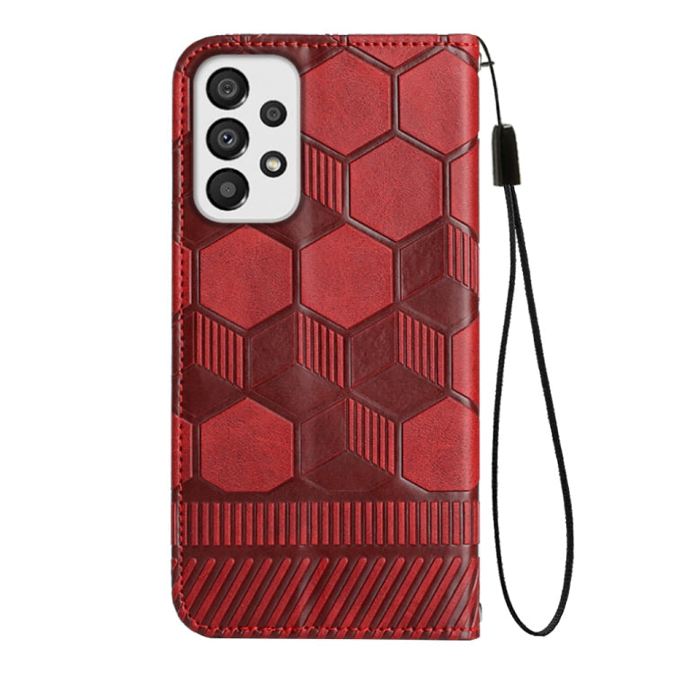 Football Texture Magnetic Leather Flip Phone Case, For Samsung Galaxy A53 5G, For Samsung Galaxy A73 5G, For Samsung Galaxy S20 FE 2022 / S20 FE 5G&4G / S20 Lite / S20 Fan Edition, For Samsung Galaxy S21 5G