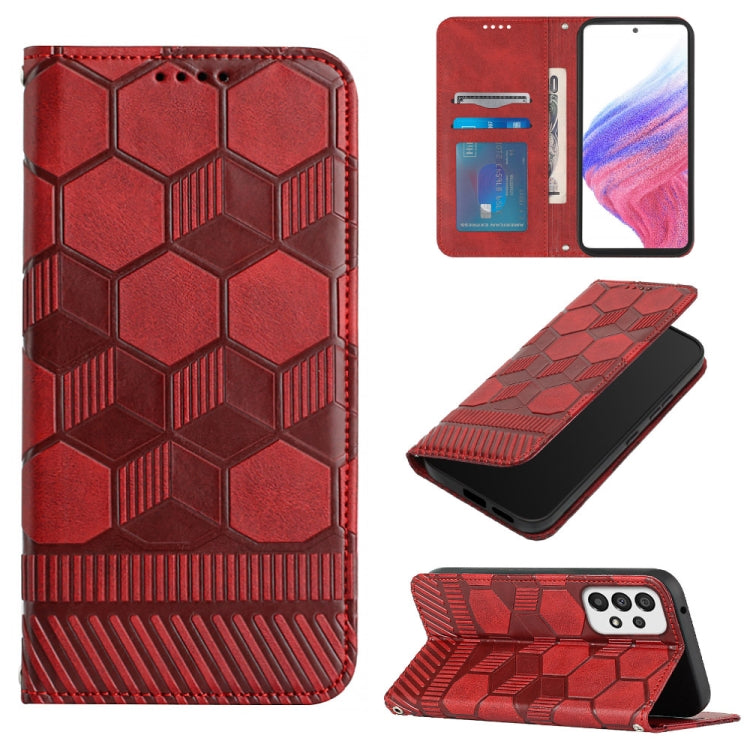 Football Texture Magnetic Leather Flip Phone Case, For Samsung Galaxy A53 5G, For Samsung Galaxy A73 5G, For Samsung Galaxy S20 FE 2022 / S20 FE 5G&4G / S20 Lite / S20 Fan Edition, For Samsung Galaxy S21 5G
