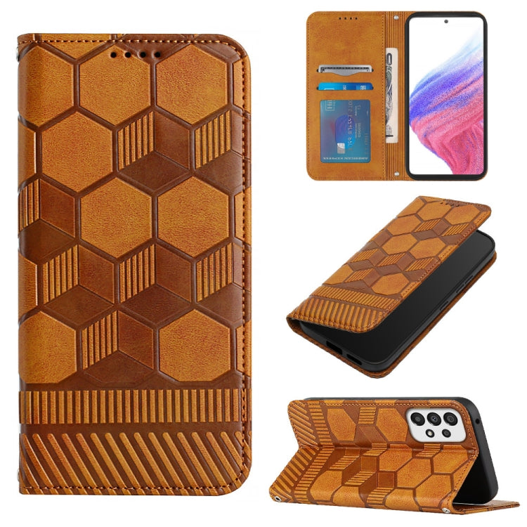 Football Texture Magnetic Leather Flip Phone Case, For Samsung Galaxy A53 5G, For Samsung Galaxy A73 5G, For Samsung Galaxy S20 FE 2022 / S20 FE 5G&4G / S20 Lite / S20 Fan Edition, For Samsung Galaxy S21 5G